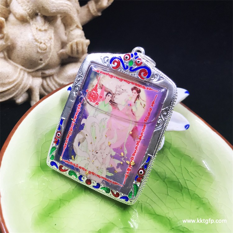 龙普年 2558年七夕九尾狐仙佛牌